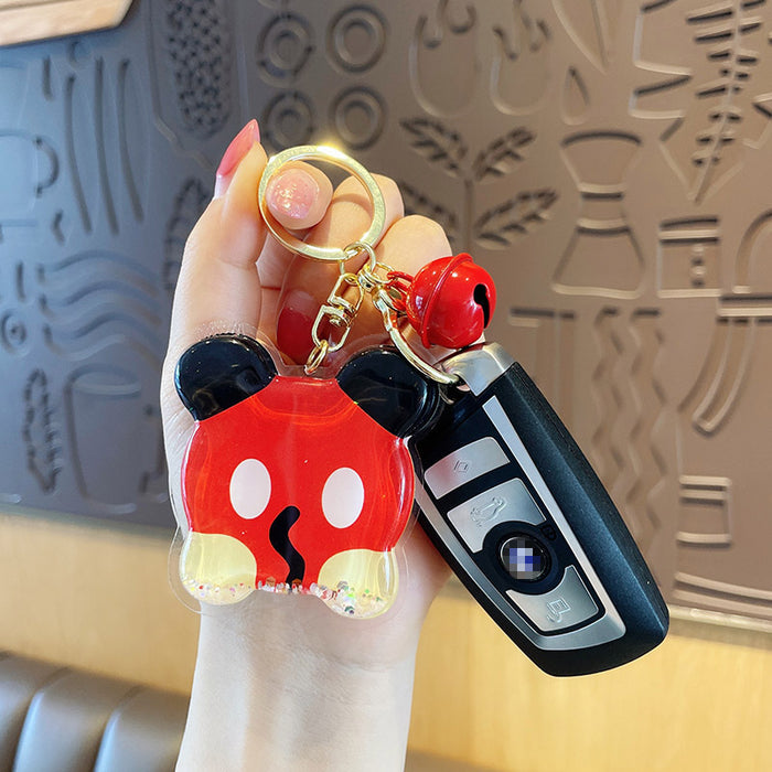 Wholesale Keychains TPU Cute Cartoon Floating Quicksand (M) JDC-KC-MXiong014