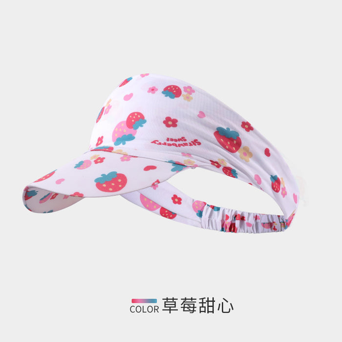 Wholesale sports headband empty top hat outdoor sunshade sun protection JDC-FH-GD006