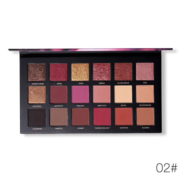 Wholesale Desert Rose 18 Colors Eyeshadow Palette JDC-EY-UC001