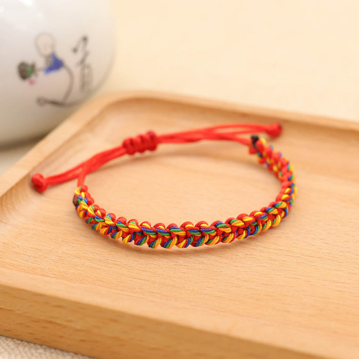 Wholesale Keel Multicolored Rope Braided Bracelet MOQ≥2 JDC-BT-GeEr004