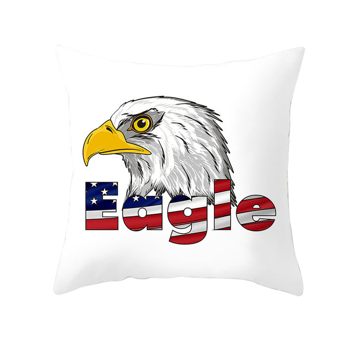 Wholesale 4th of July Independence Day Printed Pillowcase MOQ≥2 JDC-PW-Jinze002