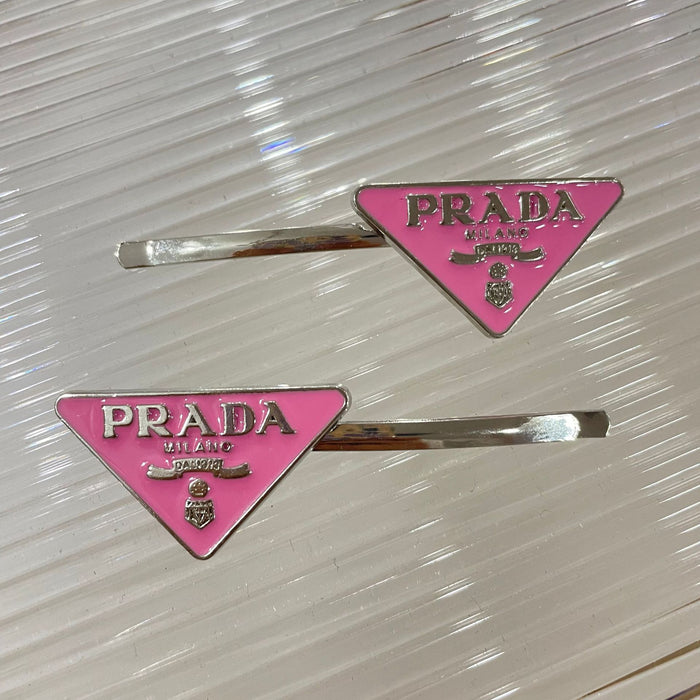 Wholesale Hair Clips Metal Triangle Letters (F) JDC-HC-SUXIA002