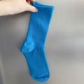 Jewelry WholesaleWholesale cotton blue mid tube socks JDC-SK-QiuEr002 Sock 秋尔 %variant_option1% %variant_option2% %variant_option3%  Factory Price JoyasDeChina Joyas De China