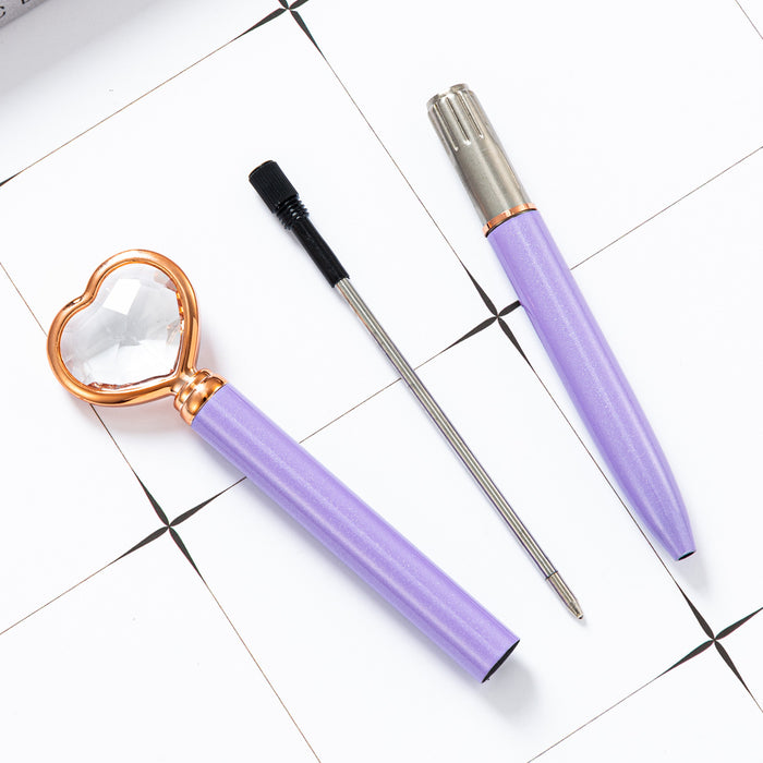 Jewelry WholesaleWholesale Heart Shaped Metal Ballpoint Pen JDC-BP-Huah026 Ballpoint Pen 华豪 %variant_option1% %variant_option2% %variant_option3%  Factory Price JoyasDeChina Joyas De China