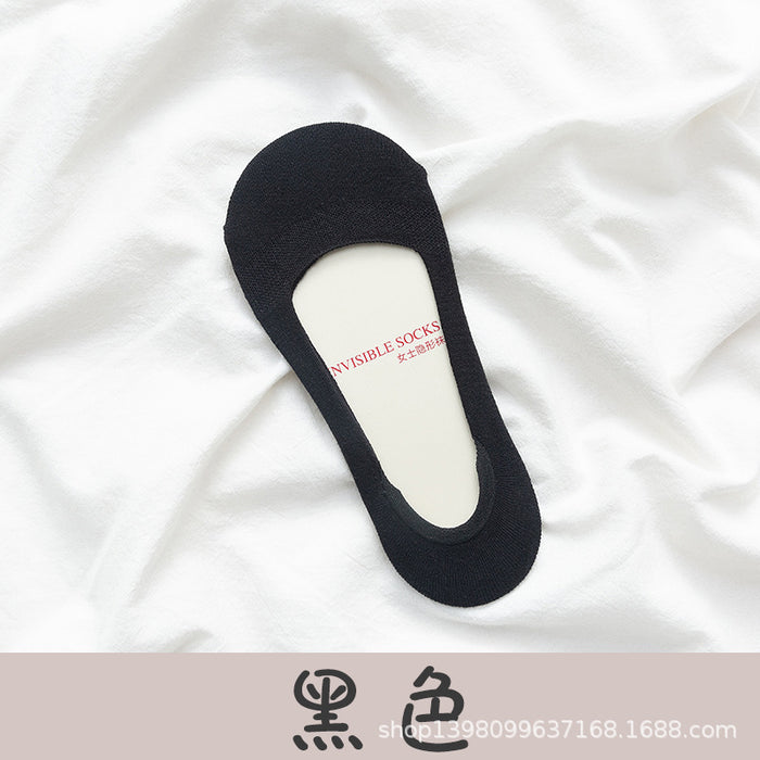 Jewelry WholesaleWholesale Ladies Thin Summer Cotton Shallow Non-Slip Boat Socks JDC-SK-JiaF002 Sock 嘉菲 %variant_option1% %variant_option2% %variant_option3%  Factory Price JoyasDeChina Joyas De China