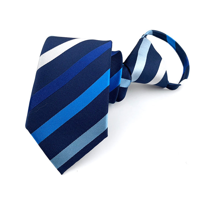 Wholesale Polyester Silk Zipper Tie JDC-TIE-YonF007