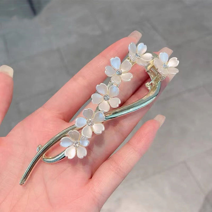 Wholesale Hair Clips Pearl Flower Alloy JDC-HC-KeZi006