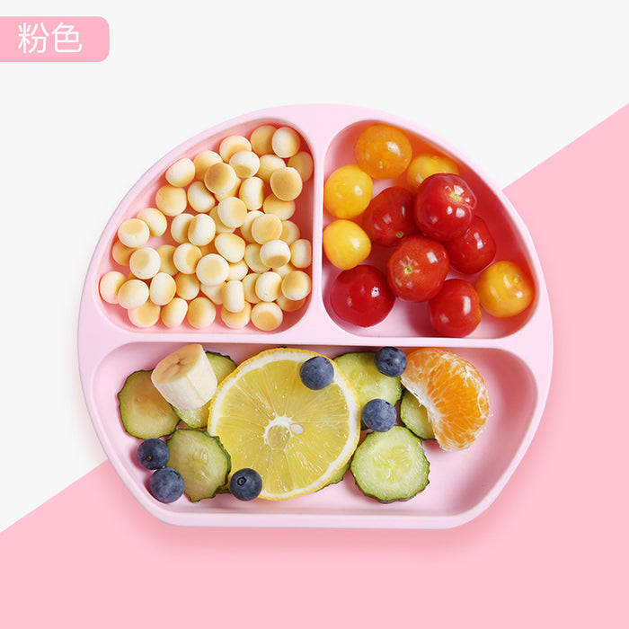 Wholesale Baby Silicone Dinner Plate Suction Cup JDC-CC-Ningxuan003