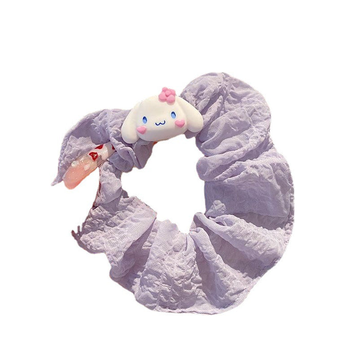 Wholesale Hair Scrunchies Cloth Acrylic Cute Cartoon Animation (M) MOQ≥2 JDC-HS-FuYuan011