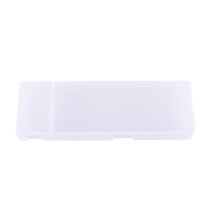 Wholesale pencil case PP frosted clear stationery MOQ≥2 JDC-PB-ChiCh001