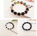 Jewelry WholesaleWholesale blue eye volcanic stone loose bead elastic bracelet MOQ≥2  JDC-BT-QingH002 Bracelet 清和 %variant_option1% %variant_option2% %variant_option3%  Factory Price JoyasDeChina Joyas De China