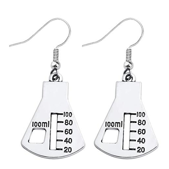 Wholesale Earrings Alloy Teacher's Day Gift Creative Microscope Molecular Gene JDC-ES-DYCh001