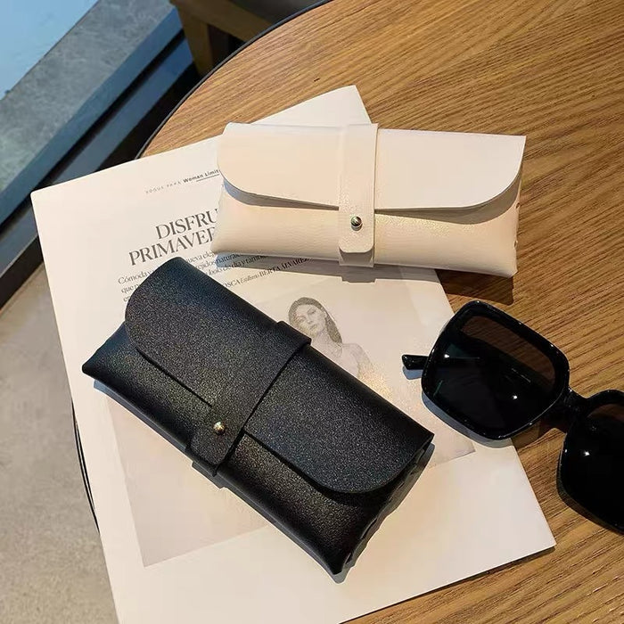 Jewelry WholesaleWholesale pressure proof soft leather glasses bag JDC-SG-PLS051 Sunglasses 普琳丝 %variant_option1% %variant_option2% %variant_option3%  Factory Price JoyasDeChina Joyas De China