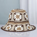 Jewelry WholesaleWholesale Bohemian Papyrus Woven Flowers Sunshade Straw Hat Beach Hat JDC-FH-ChiY001 Fashionhat 炽研 %variant_option1% %variant_option2% %variant_option3%  Factory Price JoyasDeChina Joyas De China