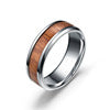 Jewelry WholesaleWholesale Titanium Steel Stainless Steel Wood Grain Ring JDC-RS-TS099 Rings 腾穗 %variant_option1% %variant_option2% %variant_option3%  Factory Price JoyasDeChina Joyas De China