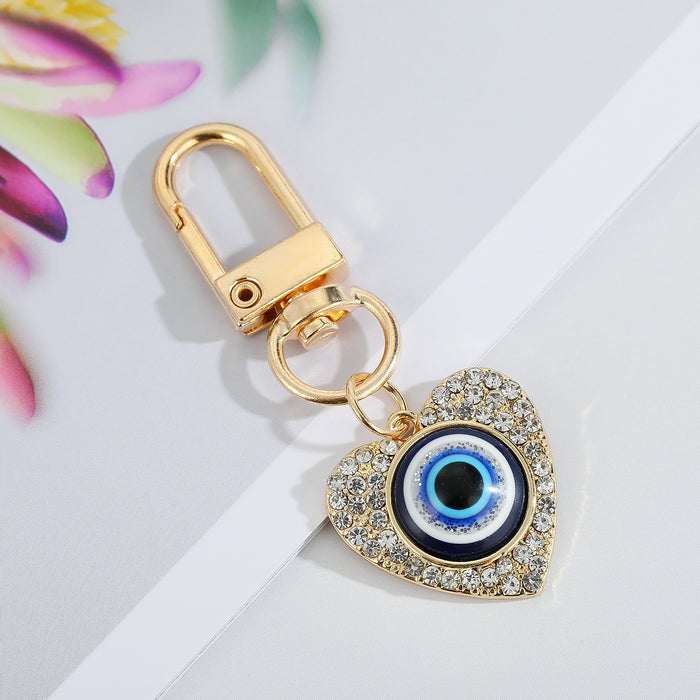 Jewelry WholesaleWholesale Devil's Eye Alloy Keychain MOQ≥6 JDC-KC-Juej001 Keychains 觉际 %variant_option1% %variant_option2% %variant_option3%  Factory Price JoyasDeChina Joyas De China