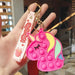 Jewelry WholesaleWholesale Silicone Decompression Coin Purse Keychain JDC-KC-FeiRun020 Keychains 飞润 %variant_option1% %variant_option2% %variant_option3%  Factory Price JoyasDeChina Joyas De China