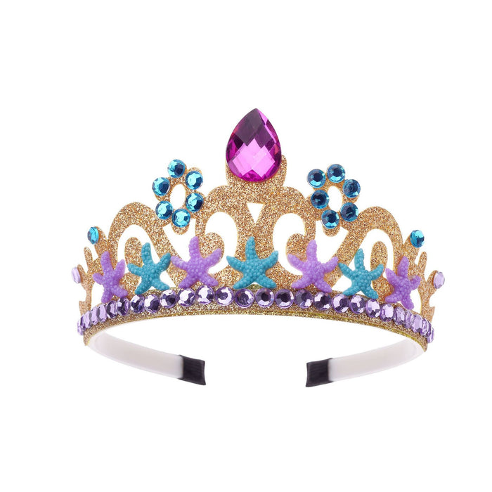 Wholesale Mermaid Crown Rhinestone Kids Crown Festive Headband JDC-HD-LanJ001