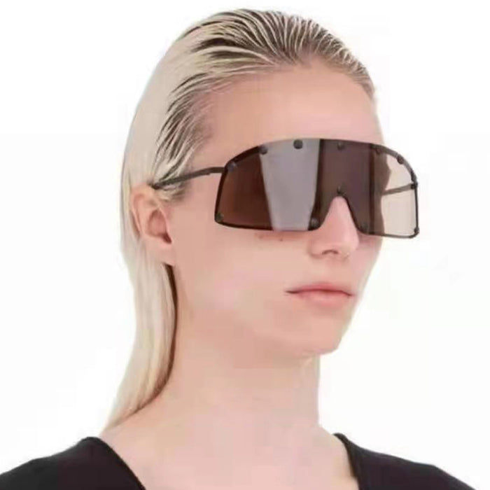 Jewelry WholesaleWholesale One Piece Studded Sunglasses Goggles Oversized Frame JDC-SG-KD176 Sunglasses 珂盾 %variant_option1% %variant_option2% %variant_option3%  Factory Price JoyasDeChina Joyas De China