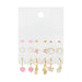 Jewelry WholesaleWholesale Simple Gold Drop Oil Love Flower Butterfly Earrings JDC-ES-ZhuJ006 Earrings 诛积 %variant_option1% %variant_option2% %variant_option3%  Factory Price JoyasDeChina Joyas De China