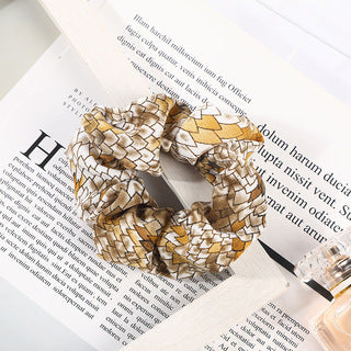 Wholesale Snake Fabric Hair Scrunchies JDC-HS-YYang003