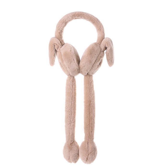 Wholesale Earmuff Plush Foldable Cute Warm Winter MOQ≥3 JDC-EF-ChuD002