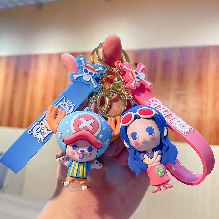 Wholesale Keychain PVC Cartoon Cute Pendant Doll Ornament JDC-KC-JG252