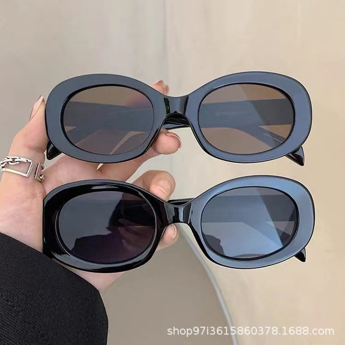 Wholesale Sunglasses PC Oval Vintage MOQ≥2 JDC-SG-ShiM002