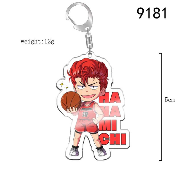 Wholesale Anime Acrylic Slam Dunk Keychain (M) MOQ≥2 JDC-KC-XCai012