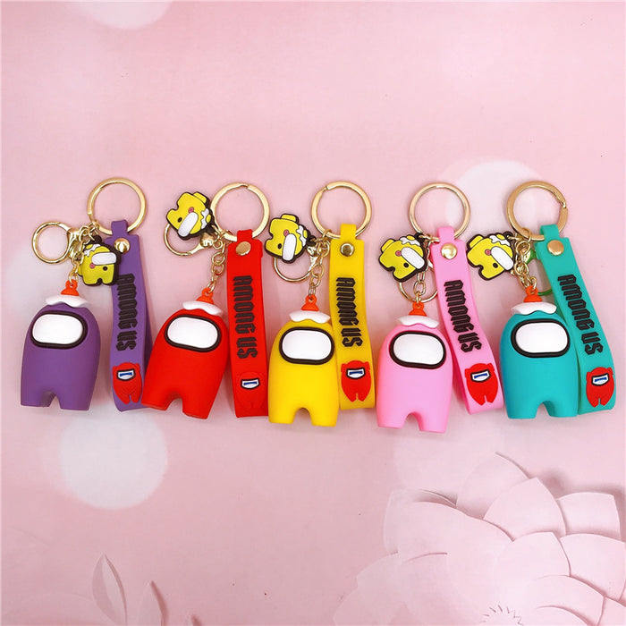 Wholesale Cartoon PVC Soft Rubber Keychain (M) JDC-KC-YaLL006