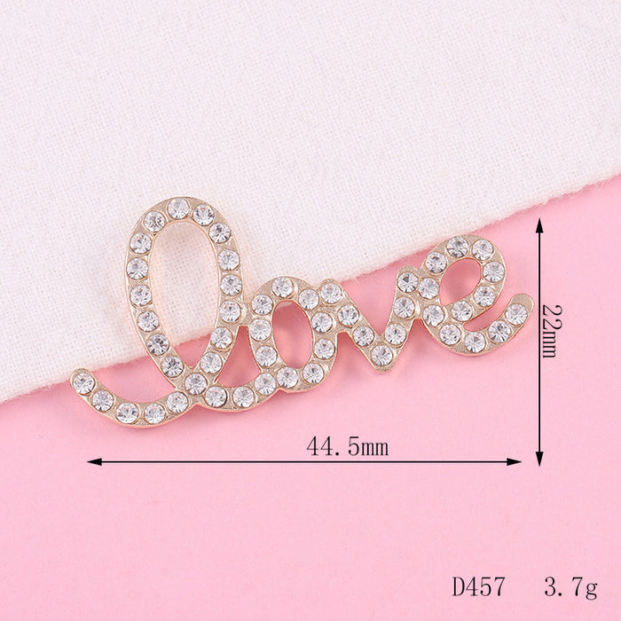 Jewelry WholesaleWholesale Slippers Hole Shoes Pearl Rhinestone Alloy DIY Accessories JDC-DIY-GeL003 DIY 弋恋 %variant_option1% %variant_option2% %variant_option3%  Factory Price JoyasDeChina Joyas De China