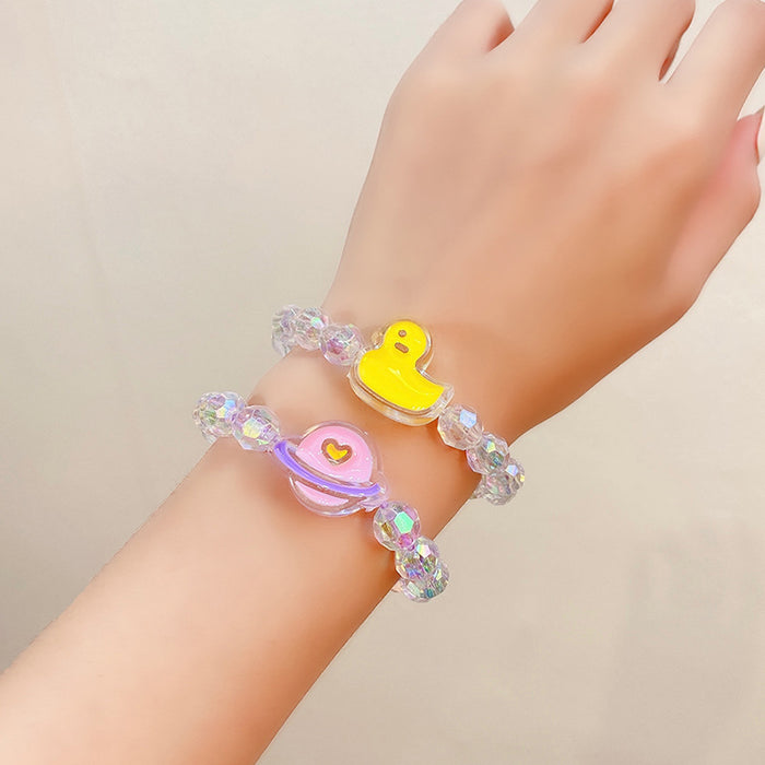 Jewelry WholesaleWholesale hair rope bracelet dual-purpose girl all-match cartoon head rope JDC-HS-I413 Hair Scrunchies 溪南 %variant_option1% %variant_option2% %variant_option3%  Factory Price JoyasDeChina Joyas De China