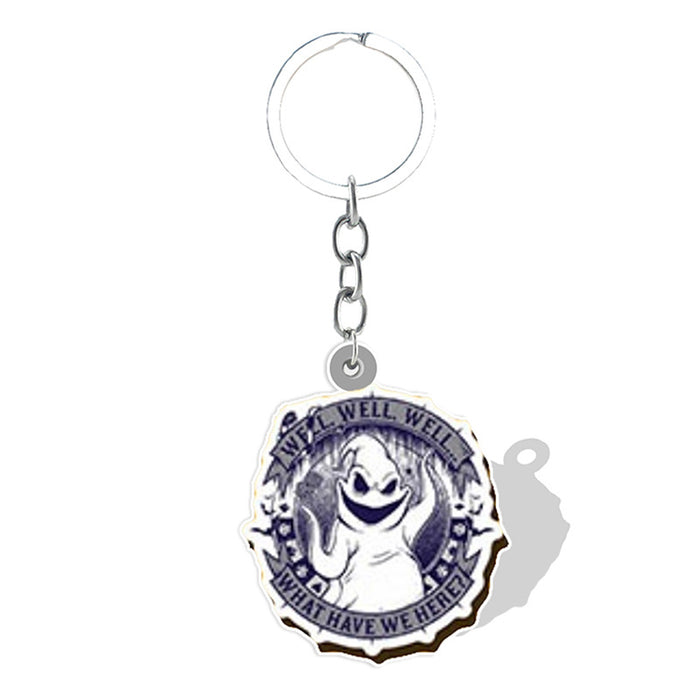 Wholesale Keychain Shrink Sheet Resin Iron Chain Anime Cartoon Cute MOQ≥2 (M) JDC-KC-WJiao005