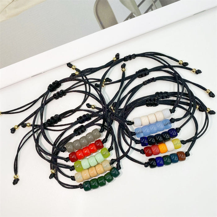 Wholesale Bracelet Glazed Boho Color Handmade Beads JDC-BT-QiQi008