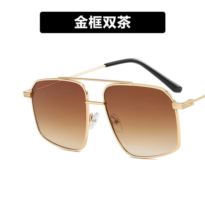 Wholesale Sunglass Resin Lens Metal Frame JDC-SG-PLS094