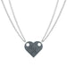 Jewelry WholesaleWholesale heart shape double layer bead chain alloy necklace JDC-NE-F042 Necklaces 韩之尚 %variant_option1% %variant_option2% %variant_option3%  Factory Price JoyasDeChina Joyas De China