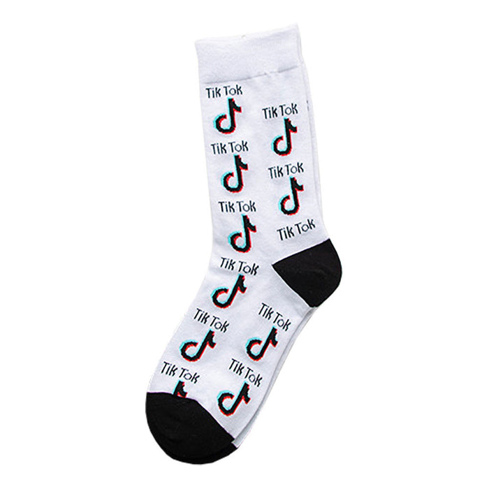 Jewelry WholesaleWholesale Cotton Unisex Mid Tube Socks JDC-SK-XYu001 Sock 鑫雨 %variant_option1% %variant_option2% %variant_option3%  Factory Price JoyasDeChina Joyas De China