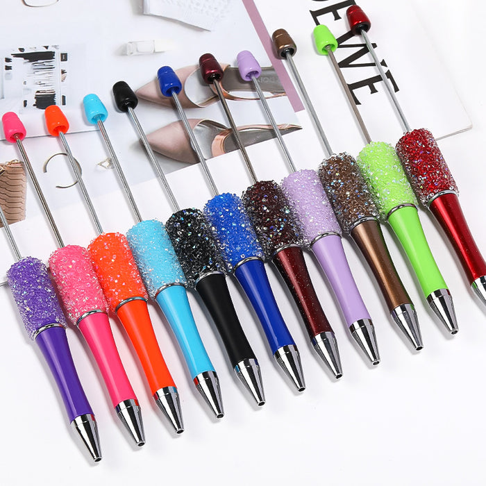 Wholesale Beadable Pens 5pcs Rhinestone Sugar Pens DIY Pens JDC-PN-BLG001