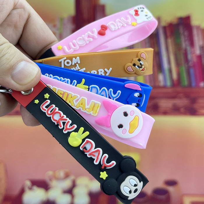 Wholesale Keychain Cartoon Cute PVC Soft Glue MOQ≥2 (M) JDC-KC-LeO013