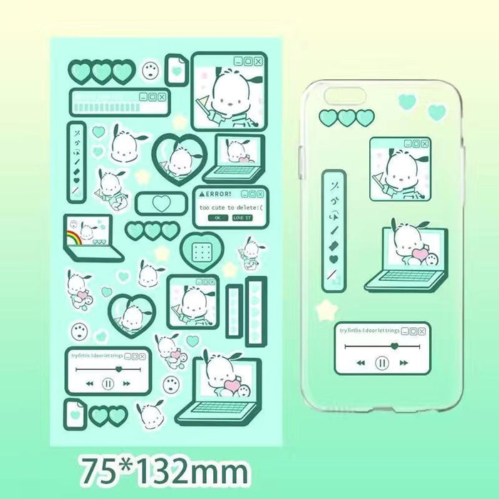 Wholesale Sticker Laser Cute Cartoon DIY Set(S) MOQ≥2 JDC-ST-RuiY002