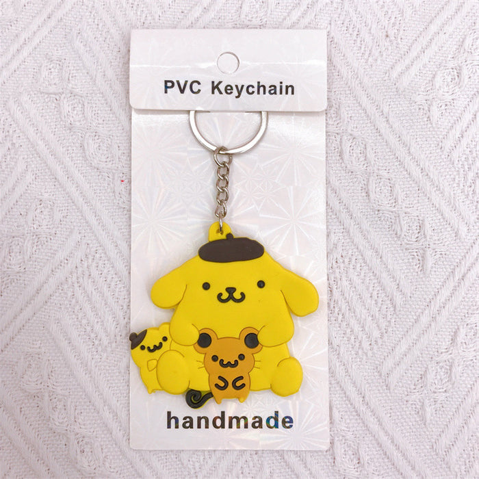 Wholesale Cartoon PVC Soft Rubber Keychain (M) JDC-KC-YaLL008