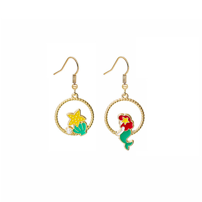 Jewelry WholesaleWholesale tassel cartoon character earrings (M) JDC-ES-MDD001 Earrings 萌豆豆 %variant_option1% %variant_option2% %variant_option3%  Factory Price JoyasDeChina Joyas De China