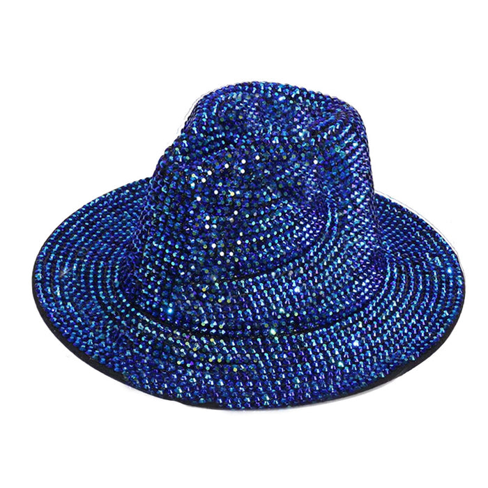 Wholesale Rhinestone Cotton Jazz Hat JDC-FH-HanDi006