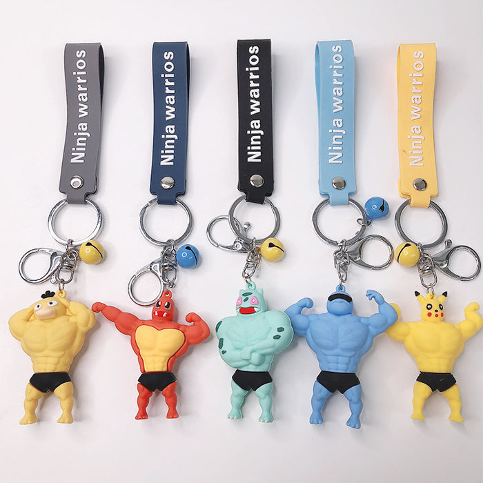 Jewelry WholesaleWholesale Cartoon Doll PVC Silicone Alloy Keychain (F) JDC-KC-FeiRun023 Keychains 飞润 %variant_option1% %variant_option2% %variant_option3%  Factory Price JoyasDeChina Joyas De China