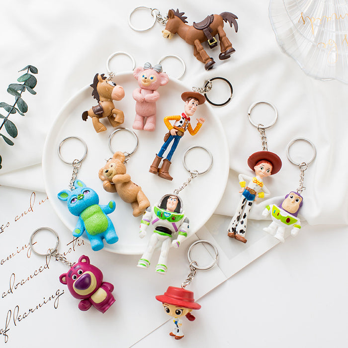 Wholesale Cartoon Resin Cute Keychain (M) JDC-KC-XiangYi006