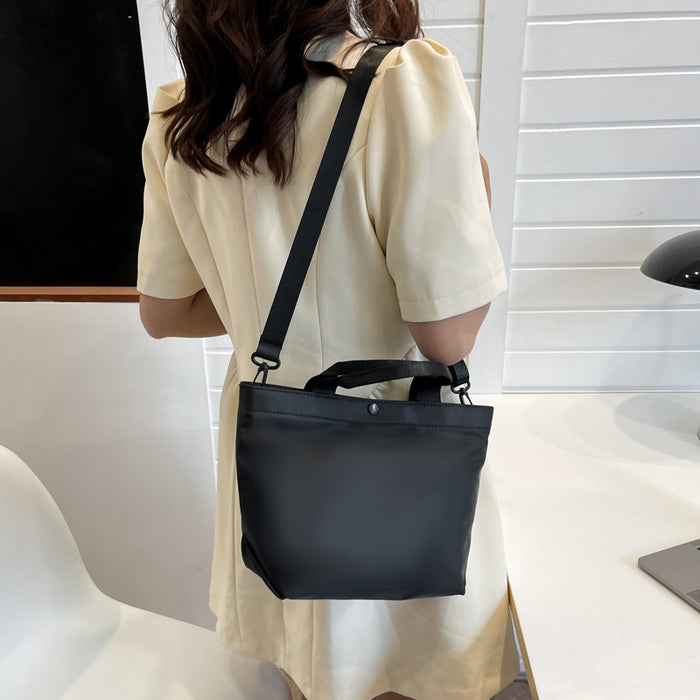 Wholesale Shoulder Bag Canvas Bucket Bag Handheld Diagonal JDC-SD-Nuon013