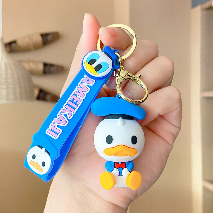 Wholesale Keychain PVC Cute Cartoon Doll Pendant (M) JDC-KC-YiDao003