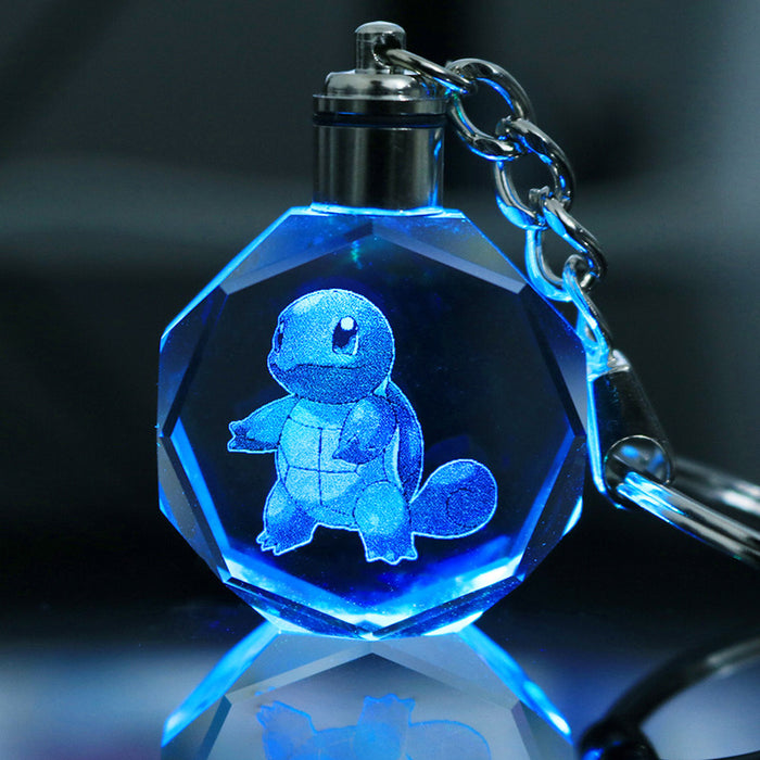 Wholesale Keychains Crystal LED Anime Peripherals Colorful Glow MOQ≥2 (X) JDC-KC-LuoQ002