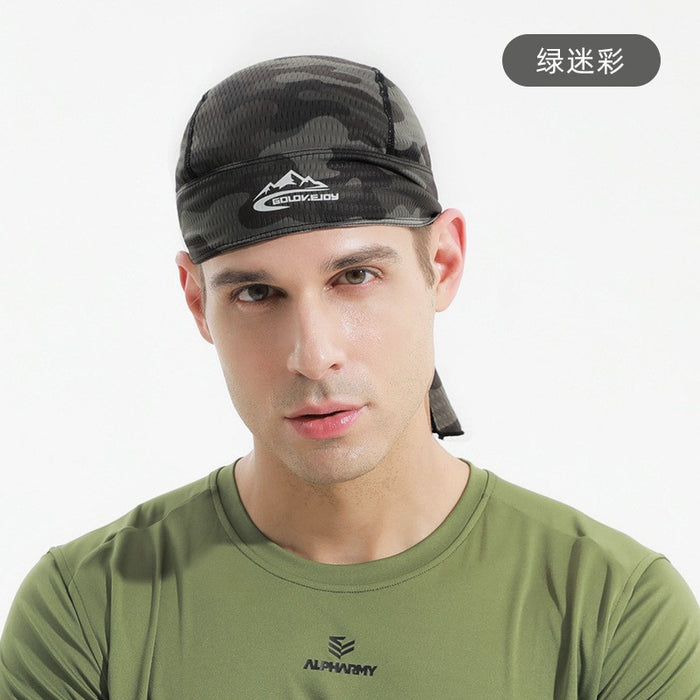 Wholesale quick dry cap men and women summer ice silk riding cap MOQ≥2 JDC-FH-GD005