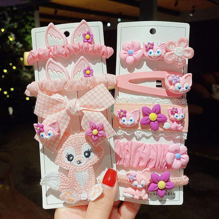 Jewelry WholesaleWholesale children's cute cartoon pink hair clip JDC-HC-DingS003 Hair Clips 鼎硕 %variant_option1% %variant_option2% %variant_option3%  Factory Price JoyasDeChina Joyas De China